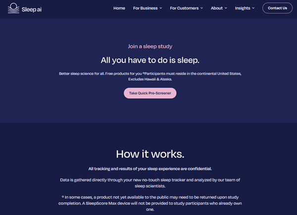 sleepscore sleep study