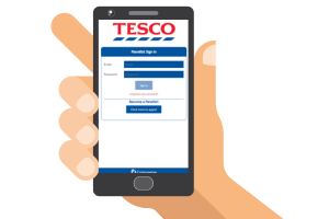 tesco home panel mobile