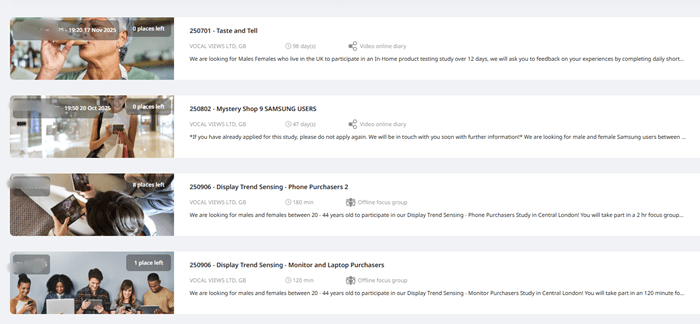 vocal views research studies