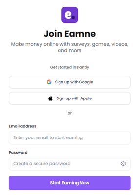 how to join earnne