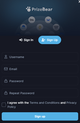how to join prizebear
