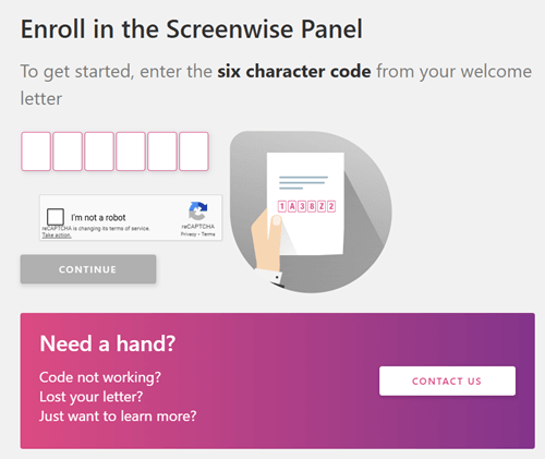 how to join screenwise panel