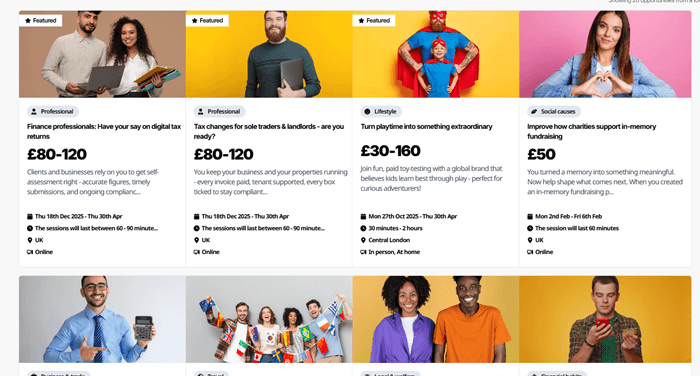 how to earn from people for research