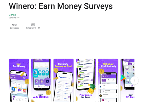 winero app