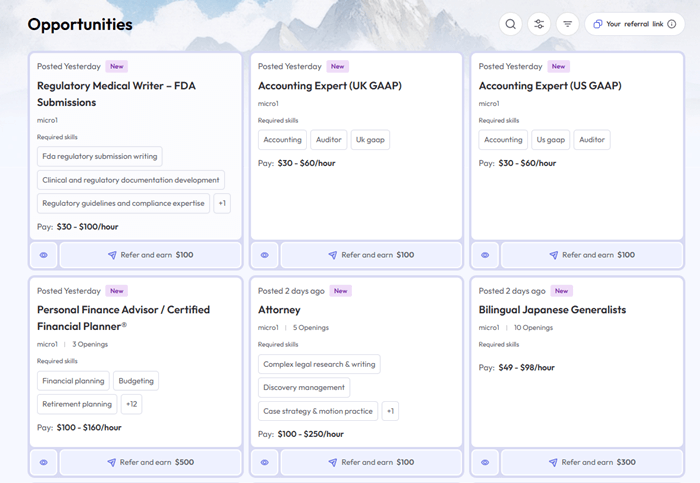 micro1 referral program