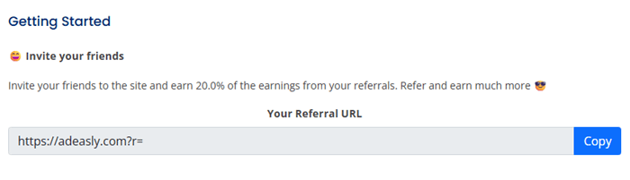 referral program of adeasly