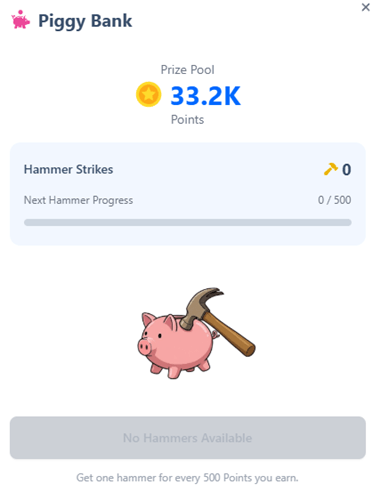 rewardxxl piggy bank