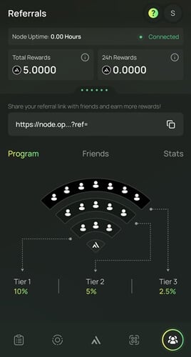 optimai network referral program