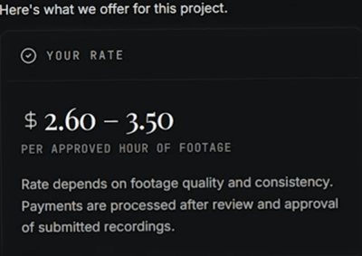 earning potential of contracted ai