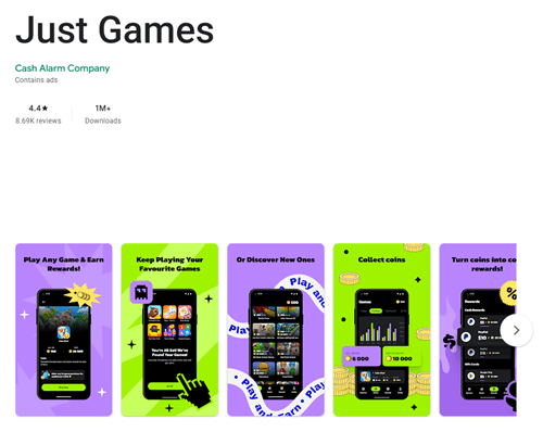 just games app