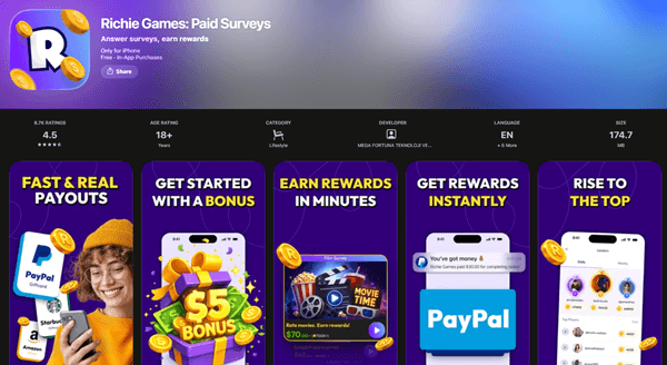 richie games app