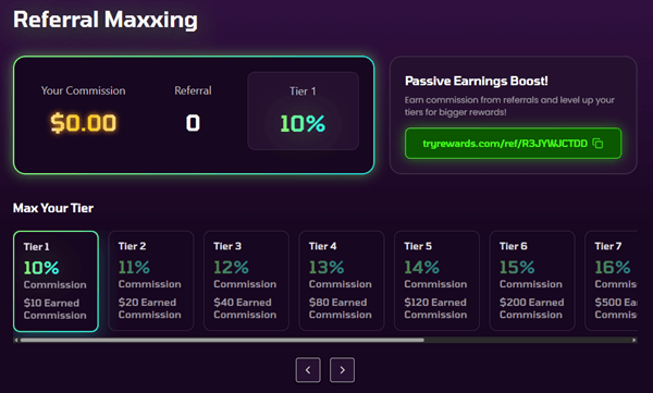 try rewards referral