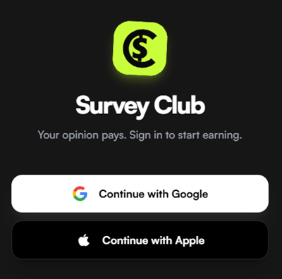 joining surveyclub