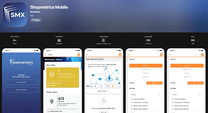 shopmetrics app